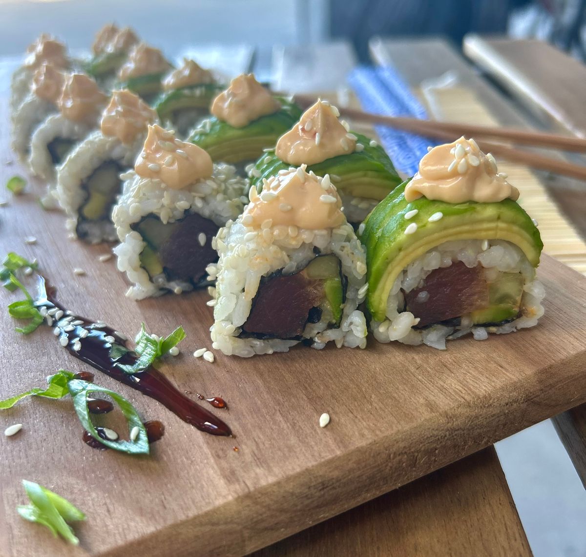Sushi Uramaki with Tuna