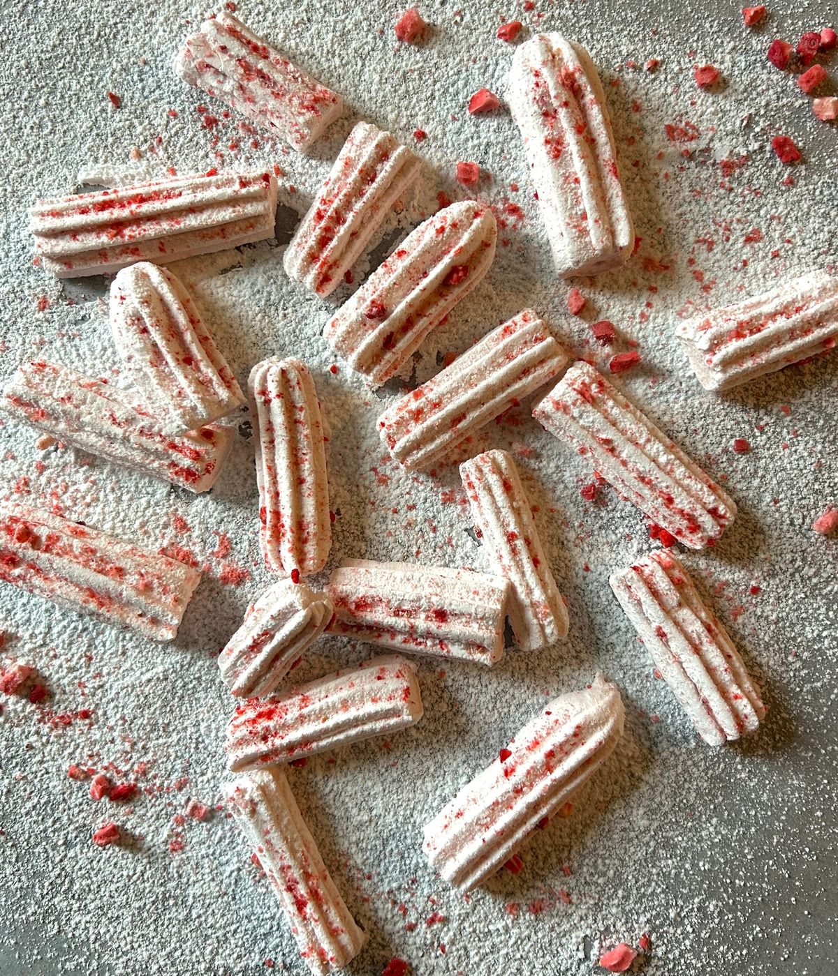 Homemade Christmas Marshmallows