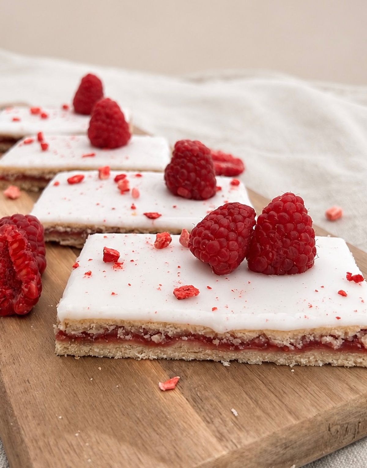 Raspberry Slices