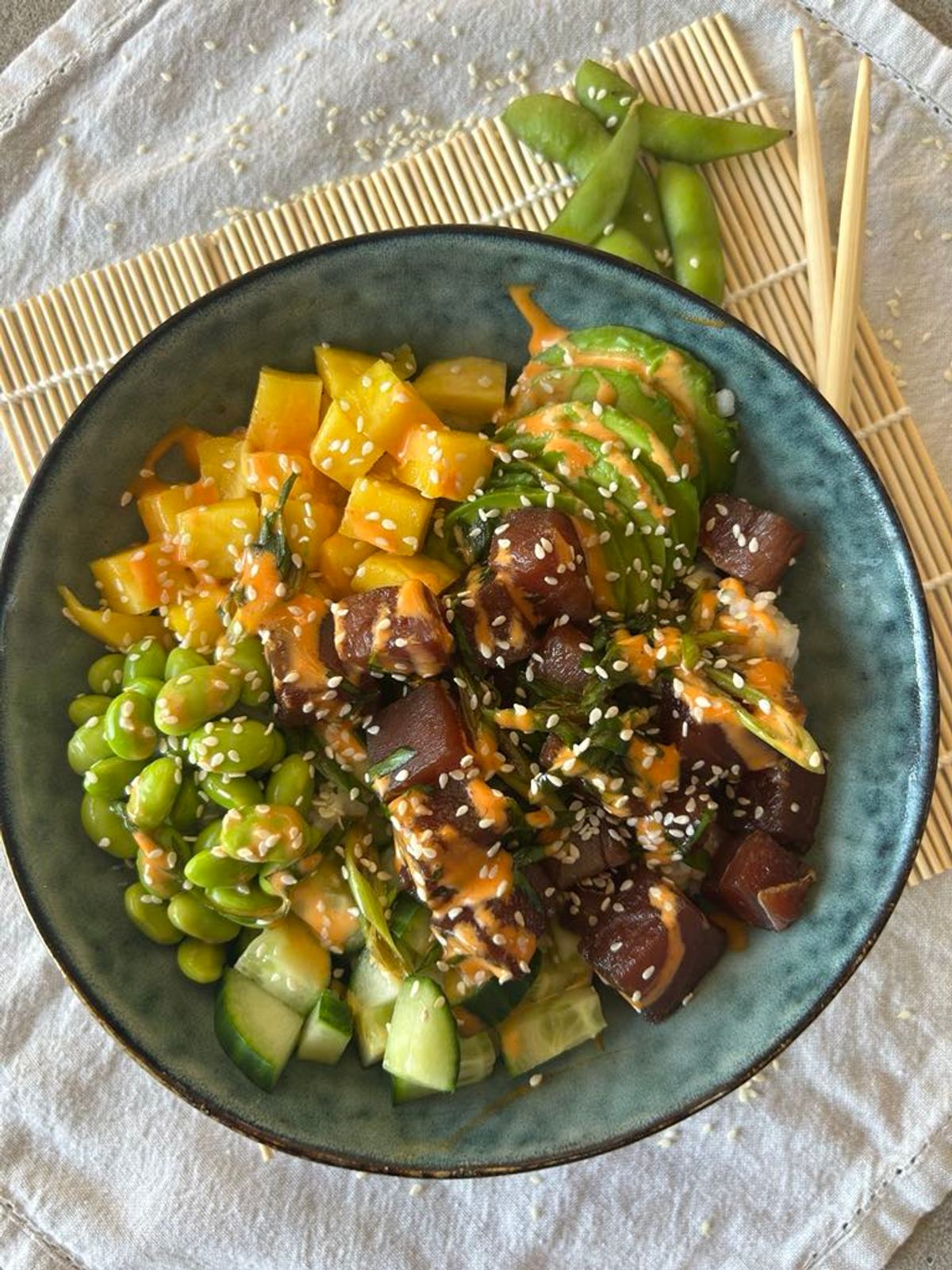 Poke Bowl with Tuna