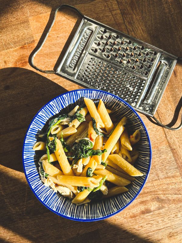 Creamy Spinach Pasta