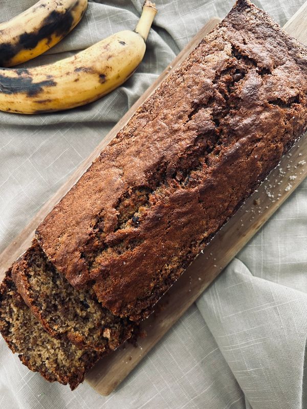 Banana Bread with Chocolate