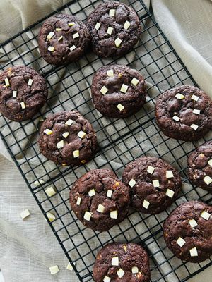 Cookies with White Chocolate